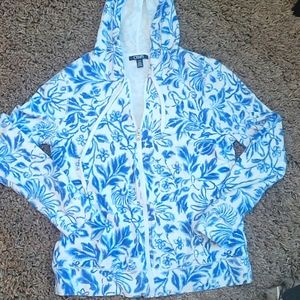 Chaps hooded zip up jacket